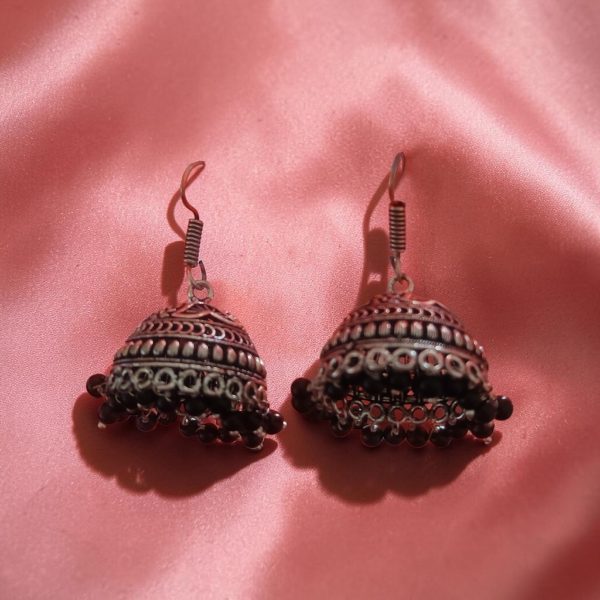 Ox black jhumki