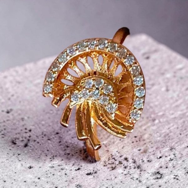 Hand fan ring